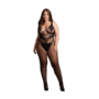 Bodystocking met Accentuated Lines - OSX - Zwart