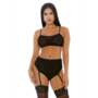 Lustful Leopard - Cami Lingerieset - L