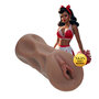 Pinup Dolls - Cheerleader Cutie Cherry Splitz - TPE Grote Masturbator - 321g - Bruin