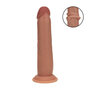 Dual Density Silicone Realistische Sliding Skin Dildo - 8 / 20,5 cm - Tan