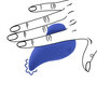 Ergo Grip - Lay On Massager - Blauw