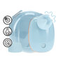 Dreamsicle - Compact AirTap Vibrator met Twee Hoofdaccessoires - Blauw