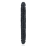 Slim Double Ended Dong 12 / 30,5 cm - Zwart