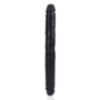 Slim Double Ended Dong 14 / 35,6 cm - Zwart