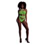 Body met Griekse Halslijn - One Size - Neon Groen