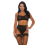Sheer Your Lovin' - Bh en Slip - L