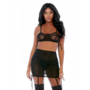 Plaats O-ring Op Het - Lingerie Rok Set - L