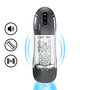 SonicPull - Zuig- en Vibratie Masturbator Pomp - Multimedia Verbeterd - Gun Metal