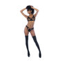 Rock Star - Twee-delige Set - S/M - Nat Look Zwart