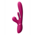 Kura - Thrusting G-Spot Vibrator with Flapping Tongue and Pulse Wave Stimulator - Pink_