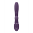 Kura - Thrusting G-Spot Vibrator with Flapping Tongue and Pulse Wave Stimulator - Purple_