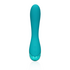 Smooth Silicone G-Spot Vibrator - Teal Blue_