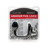 Armor Tug Lock - Cockring with Ball Strap and Butt Plug - Medium_