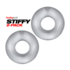 Stiffy - 2-pack No-Roll Cockrings - Helder IJs_