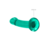 Niet-realistische dildo met zuignap - 7 / 17 cm_
