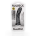 Gebogen Realistische Dildo met Zuignap - 6 / 15,5 cm_