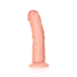 Gebogen Realistische Dildo met Zuigcup - 6 / 15,5 cm_