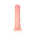 Gebogen Realistische Dildo met Zuigcup - 6 / 15,5 cm_