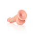 Gebogen Realistische Dildo met Ballen en Zuignap - 6 / 15,5 cm_