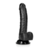 Gebogen Realistische Dildo met Ballen en Zuignap - 7 / 18 cm_