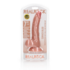 Gebogen Realistische Dildo met Ballen en Zuignap - 7 / 18 cm_