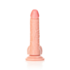 Gebogen Realistische Dildo met Ballen en Zuignap - 7 / 18 cm_