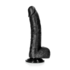Gekromde Realistische Dildo met Ballen en Zuignap - 8 / 20,5 cm_