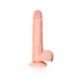 Rechtdoor Realistische Dildo met Ballen en Zuignap - 7 / 18 cm_