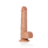 Rechtdoor Realistische Dildo met Ballen en Zuignap - 7 / 18 cm_