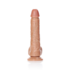 Rechtdoor Realistische Dildo met Ballen en Zuignap - 7 / 18 cm_