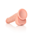 Rechtdoor Realistische Dildo met Ballen en Zuignap - 9 / 23 cm_