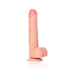 Rechtdoorgaande Realistische Dildo met Ballen en Zuignap - 10 / 25,5 cm_