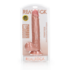 Rechtdoorgaande Realistische Dildo met Ballen en Zuignap - 10 / 25,5 cm_