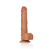 Rechtdoor Realistische Dildo met Ballen en Zuignap - 10 / 25,5 cm_