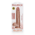 Rechtdoorlopende Realistische Dildo met Ballen en Zuignap - 11 / 28 cm_
