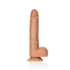 Rechtdoorlopende Realistische Dildo met Ballen en Zuignap - 11 / 28 cm_