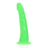 Slanke Realistische Dildo met Zuignap - Glow in the Dark - 6'' / 15,5 cm_