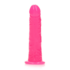 Slim Realistic Dildo met Zuignap - Glow in the Dark - 6'' / 15,5 cm_