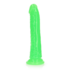 Slank Realistisch Dildo met Zuignap - Glow in the Dark - 7'' / 18 cm_