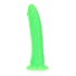 Slank Realistisch Dildo met Zuignap - Glow in the Dark - 7'' / 18 cm_