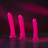 Slanke Realistische Dildo met Zuignap - Glow in the Dark - 8'' / 20 cm_