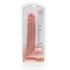 Extra Large Straight met Ballen 13 / 33 cm - Vlees_