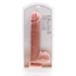 Extra Large Straight met Ballen 15 / 38 cm - Vleeskleur_