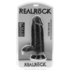 Extra Dikke Recht met Ballen 9 / 23 cm - Zwart_
