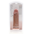 Extra Dikke Straight zonder Ballen 9 / 23 cm - Tan_