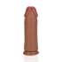 Extra Dikke Straight zonder Balls 10 / 25,4 cm - Tan_