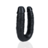 U Vormige Dubbele Dildo 5 / 12,7 cm - Zwart_