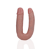 U Vormige Dubbele Dildo 5 / 12,7 cm - Vlees_