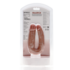 U Vormige Dubbele Dildo 5 / 12,7 cm - Tan_