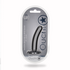 Zachte Siliconen G-Spot Dildo - 5'' / 12 cm - Gunmetal_